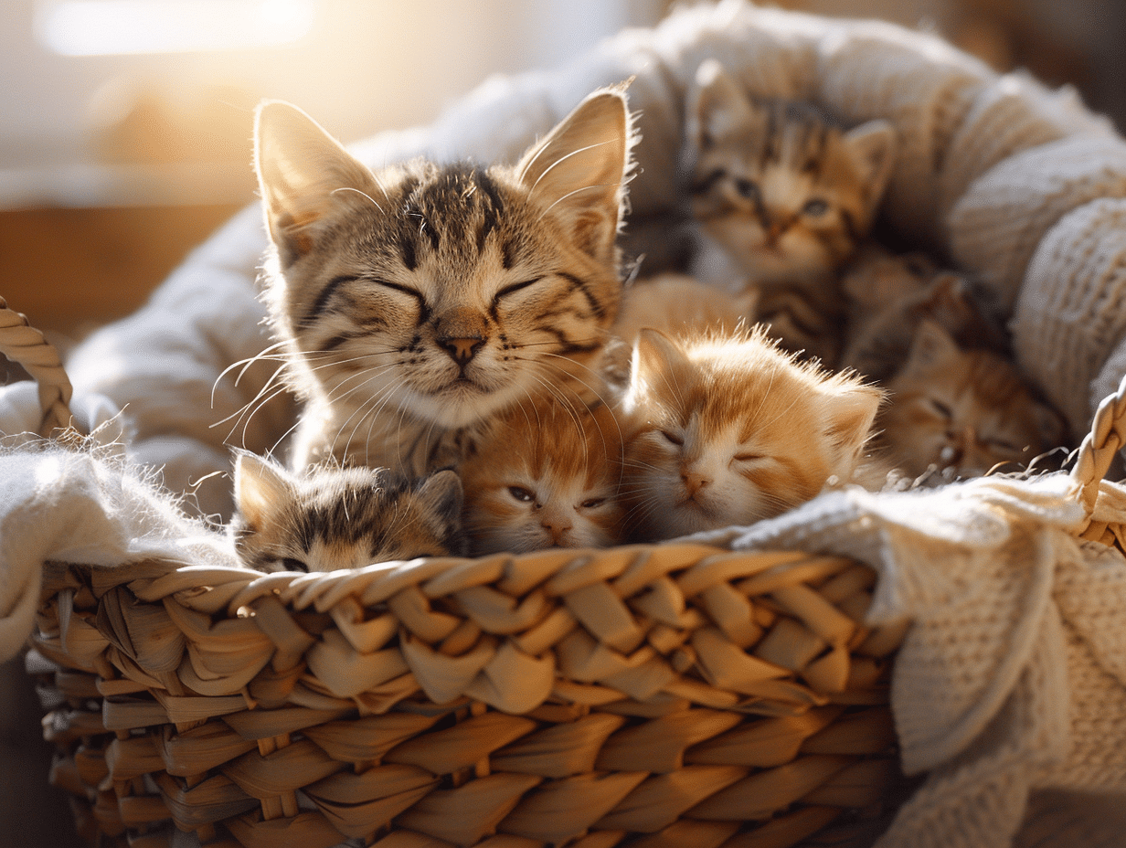 Portée des chattes combien de chatons par naissance ? Comme Chien & Chat