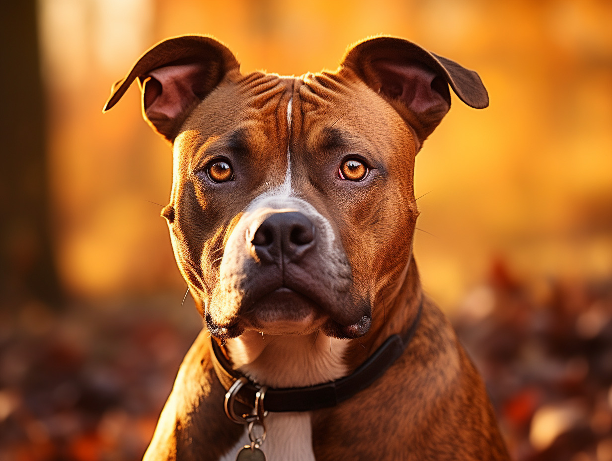 american staffordshire muselière