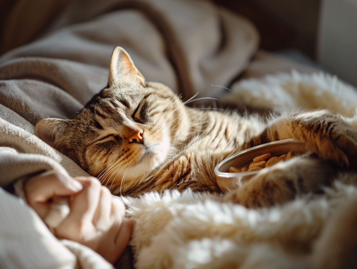 chat constipé