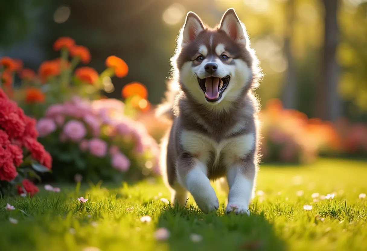 pomsky adulte