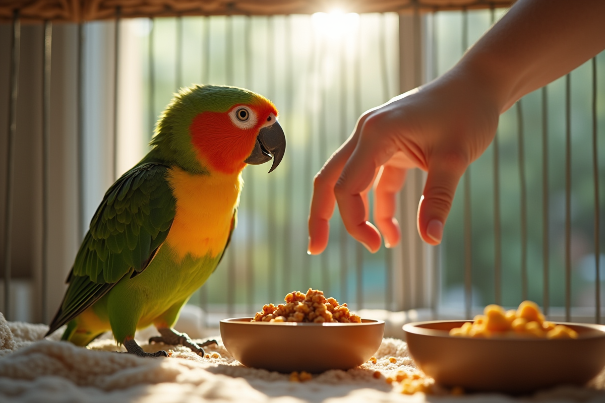 oiseau cage
