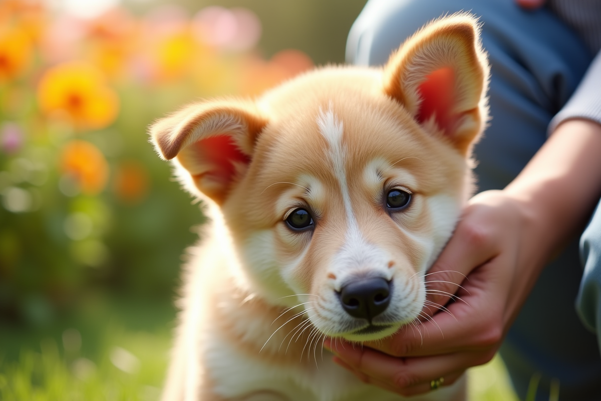 chiots mordillage