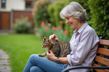 Comparaison des produits anti-tiques pour chats sur un fond coloré