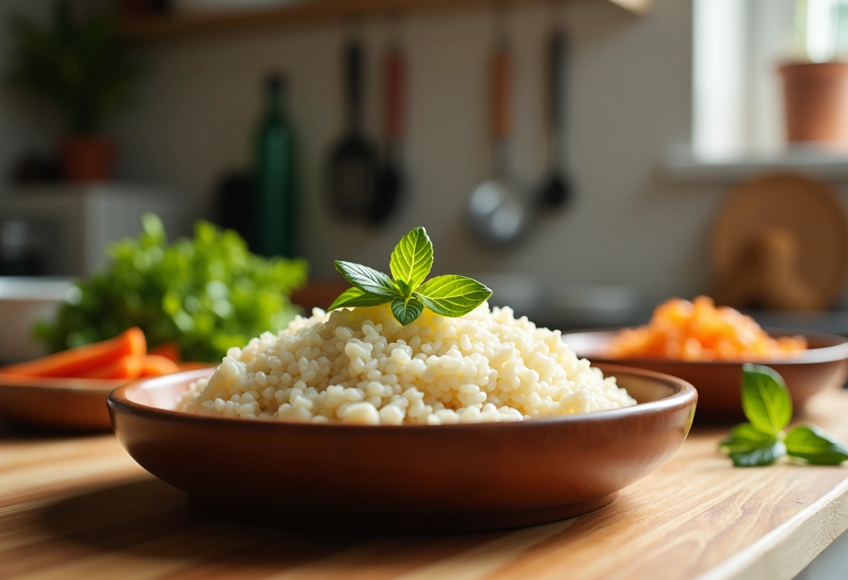 riz chien